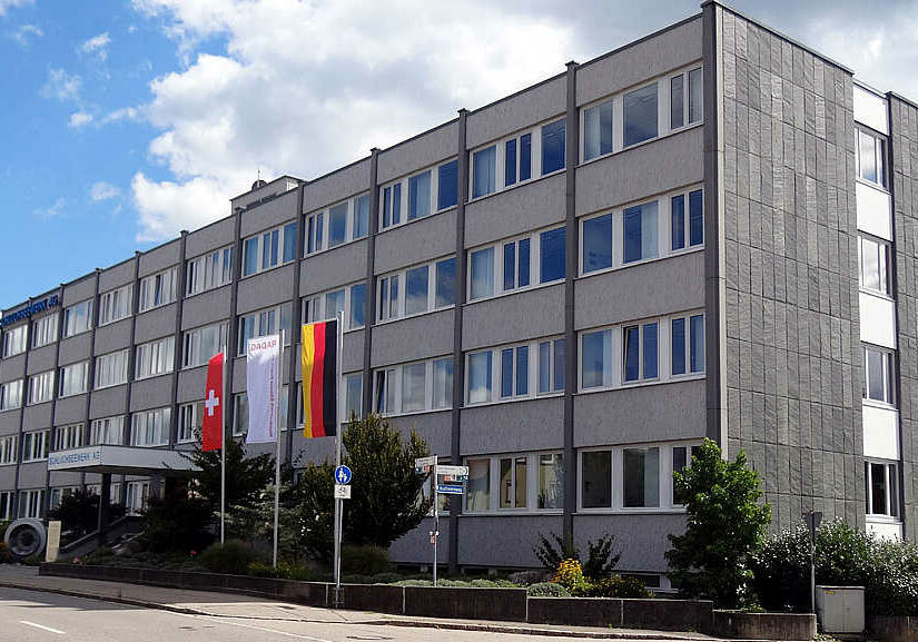 Das Gebäude der Hauptverwaltung in Laufenburg